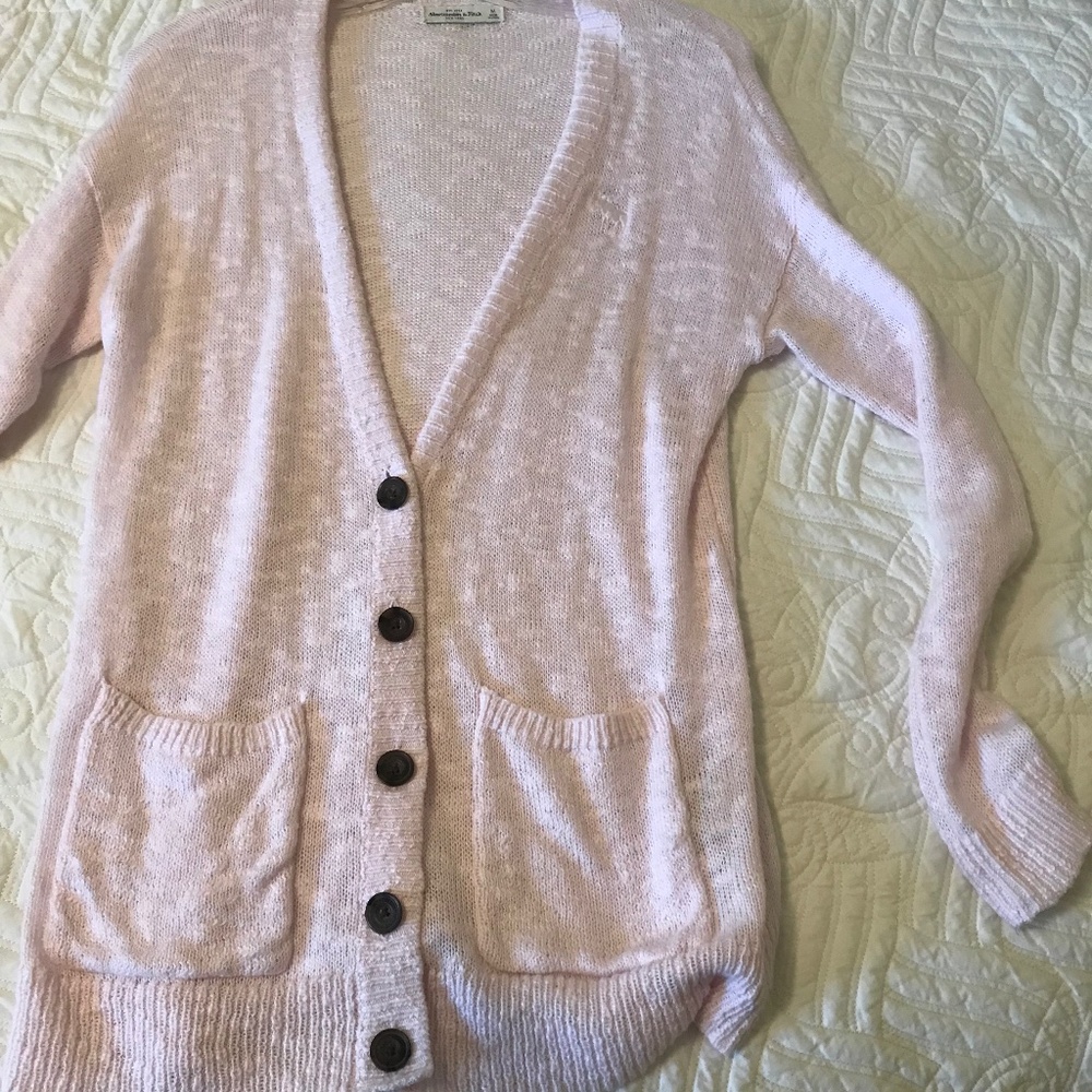 Abercrombie & Fitch Pink Sweater Size M